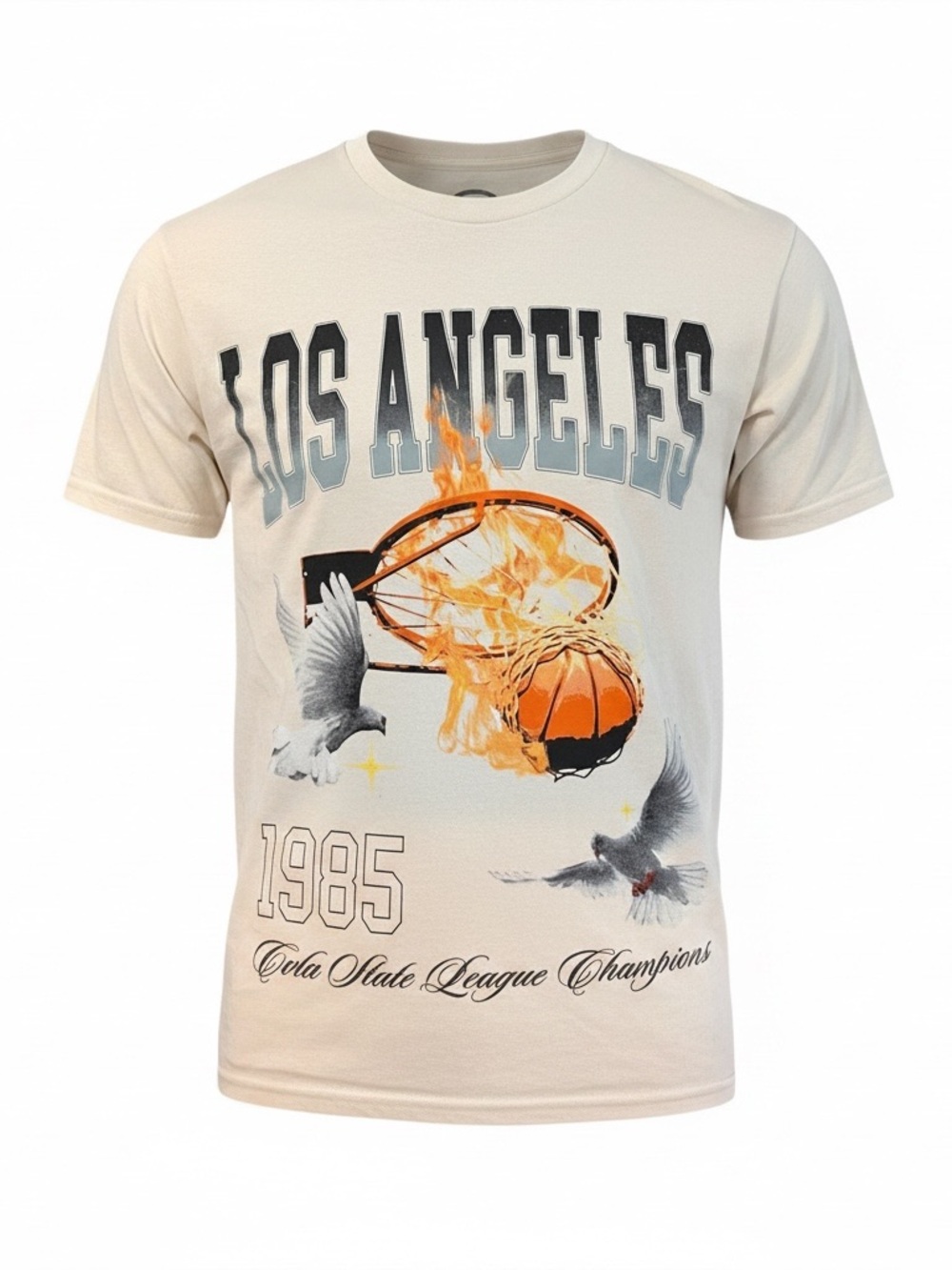 CVLA Los Angeles Basketball Graphic T-Shirt NWOT